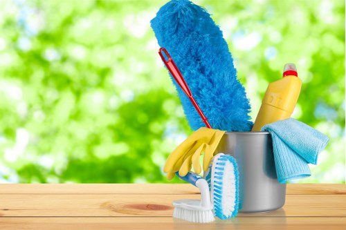 Professional house cleaning service for a Watford family home