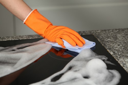 Residential window cleaning for a Watford home exterior