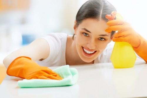 Deep cleaning a mattress in a Watford home
