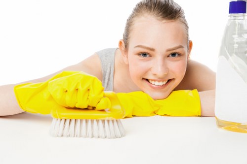 Gutter cleaning service for a Watford home exterior