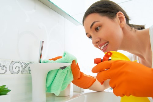 Watford cleaning routine with fresh and organized surroundings
