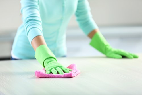 Flexible commercial cleaning arranged around working hours in Watford