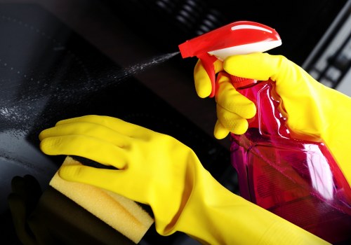 Local cleaning team servicing a short-term rental near Watford town centre